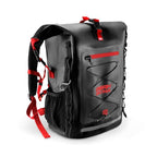 Waterproof Backpack Dry Bag 25L (Black Red / 25L)