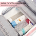 Hanging Travel Toiletry Bag for Women (M-light pink)
