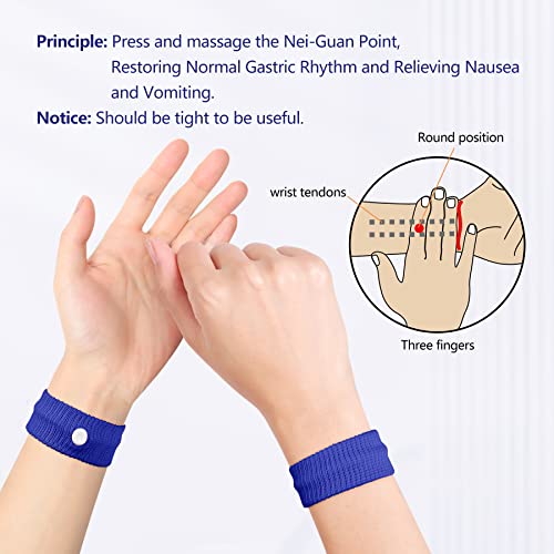 Motion Sickness Wristband (Color-a / 3 Pairs-Regular)