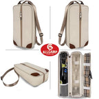 ALLCAMP Wine Bag (1 Bottle / Cream-Colored)