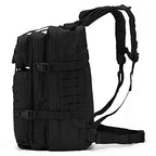 45L Military Tactical Backpacks For Men Camping Hiking Trekking Daypack Bug Out Bag Lage MOLLE 3 Day Assault Pack (0.1 Black)
