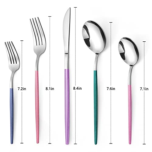 Mirror Silver multicolor Silverware Set (Mirror Silver multicolor)
