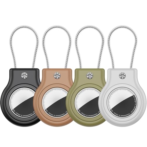 Waterproof Airtag Holder (D1-black/Brown/Green/Gray)