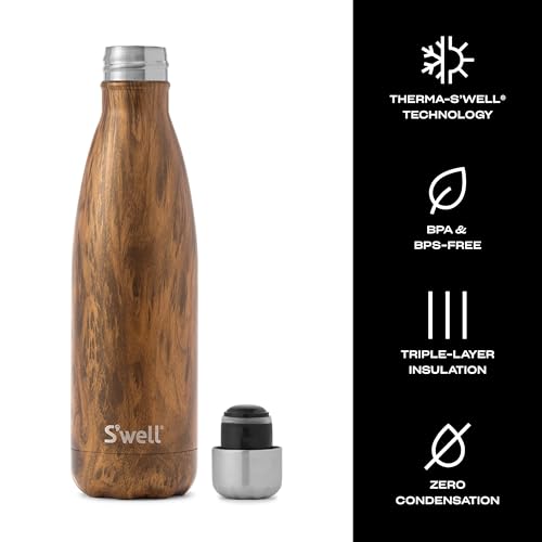 Stainless Steel Water Bottle (BPA Free Water Bottle / 17 Ounces)