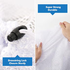 3 Pack XXL Mesh Laundry Bags for Delicates (White / Jumbo 3 pcs)