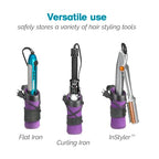 High Heat Silicone Hot Sleeve Cover for Flat Iron (Purple)