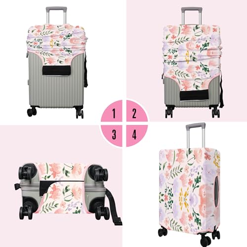 Travel Luggage Cover Suitcase Protector Fits 18 (Travel-9 / XL(29-32in))