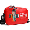 152 PCS Waterproof First Aid Kit (Red / 152 Piece Zipper Bag)