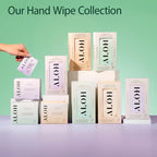 ALŌH Sweet Orange Bergamot + Aloe Hand Sanitizer Wipes (Sweet Orange Bergamot 6 pack 20ct Wipes (120 wipes))