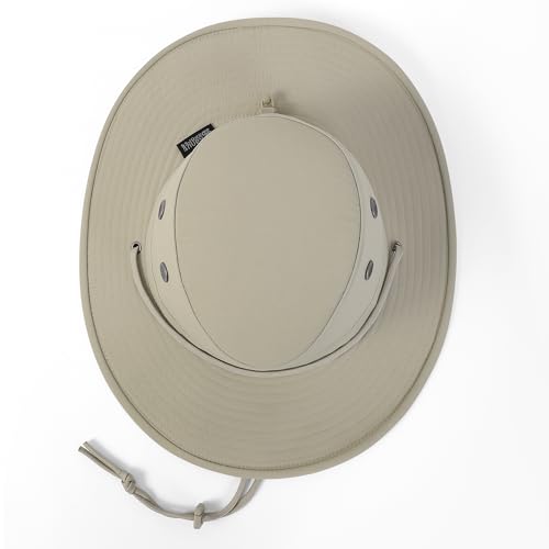 Sanford Safari Sun Hat for Men and Women (Large / Dark Khaki)