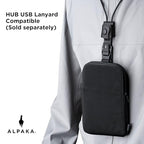 Zip Travel Wallet RFID Blocking Passport Holder Black (Black)