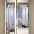 Hanging Garment Bag Suit Bags for Closet Storage and Travel (43"/50"-6pcs)