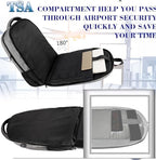 Grey 17 Inch TSA Friendly Travel Laptop Backpack for Women and Men (17 Inch / Light Gray)