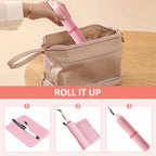 Large Heat Resistant Silicone Mat for Hair Styling Tools (Pink)