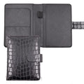 Premium Leather Passport Holder Covers Case (AI-Stone-black)