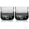 Dog Grooming Replacement Blades Compatible with Andis Dog Clippers (Black-5/8"HT-2PCS / Black)