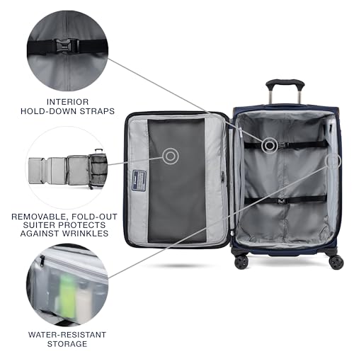 Crew Classic Softside Checked Luggage (Patriot Blue / Checked Medium)