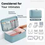 Packing Cubes for Travel (15 Blue Gray)