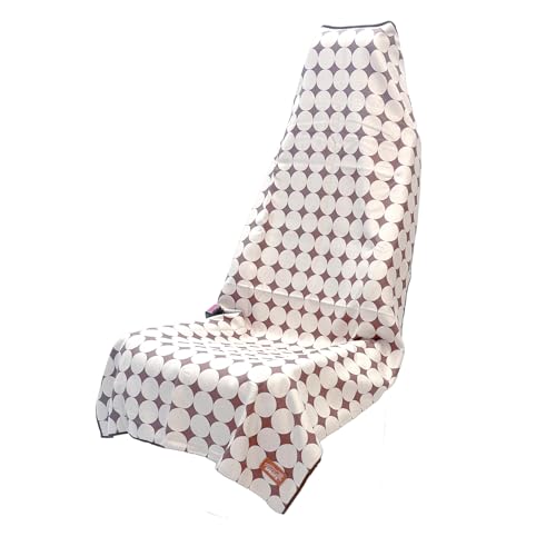 Athletic Running Towel (Kaleidoscope Cream W/ Snaps)