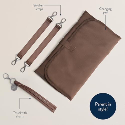 Boss Plus Large Diaper Bag Backpack with 19 Pockets (Aspen)