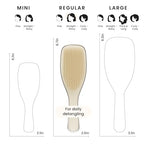 Chrome Ultimate Detangler Brush (Champagne Gold / Full Size)
