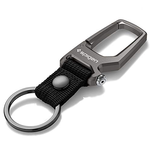 Life Carabiner Key Ring Clip (Key Ring Clip / Gunmetal (1 Pack))