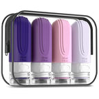 Travel Bottles for Toiletries (Purple-2oz)