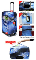 Sea Turtles Luggage Cover Anti (L(for 26-29 inch luggage) / Sea Turtle on the Beach)