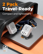 Israel Adapter Plug (White grey-Type H)