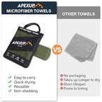 Microfiber Travel Towel (Army Green / 60"×30" Single)
