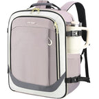 Laptop Backpack Computer Backpack 17 Inch Men (17.3 Inch / Beige/Dusty Pink/Grey)