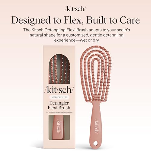 Flexi Flow Detangler Brush (Terracotta / 1 pc)