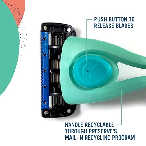 Shave 5 Five Blade Refillable Razor (Coral Pink)