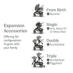 Vista V3 Convertible Single (Vista V3 Stroller / Gwen (Green Mélange)