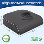 Seat Cushion Chair Pad (Gray / 2X-Large)