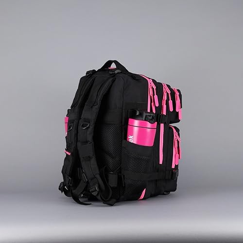 35L Tactical Backpack (Black Neon Pink)