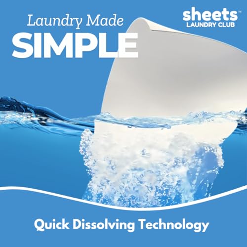 Detergent Sheets (50 Count (Pack of 1))