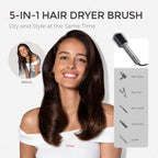 4.0 Hair Blow Dryer Brush (Metal Grey)
