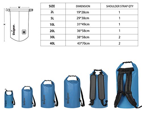 Dry Bag Waterproof (2L / Sky Blue)