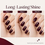 Beetles Red Gel Polish (C - Creme Red | Merlot Wine)