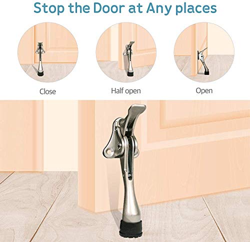 Door Stopper One (4inch x 2pack / Dark Grey)