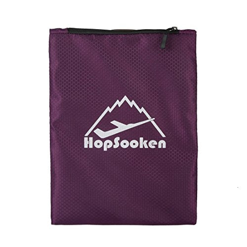 5 Set Packing Cubes for Travel Large Suitcase Luggage Organizer Bags Travel Accessories Vacation 4 Cubes 1 Laundry Pouch Bag (Purple)