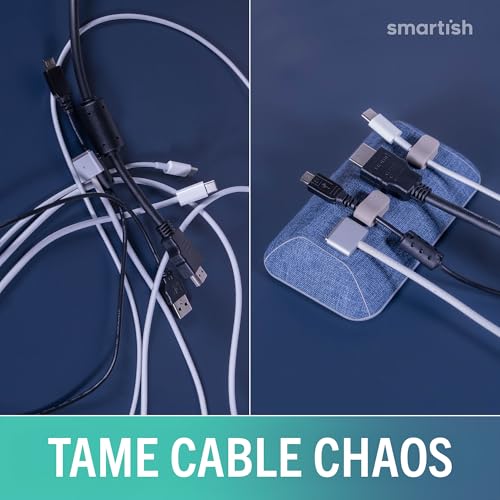 Magnetic Cord Holder (Large / Blue Jeanie)