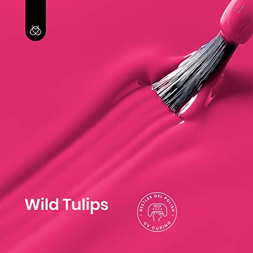Beetles Pink Gel Nail Polish (B - Creme Pink | Wild Tulips)