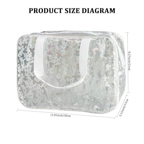 Travel Clear TPU Bag (Rainbow)