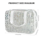 Travel Clear TPU Bag (Rainbow)