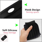 Large Heat Resistant Mat for Hair Tools, Hot Iron Holster, Hot Tools Mat for Curling Iron, Flat Iron, Hair Styling Tools Appliances Dryer Salon Tools Stylist (Daytona Gray)
