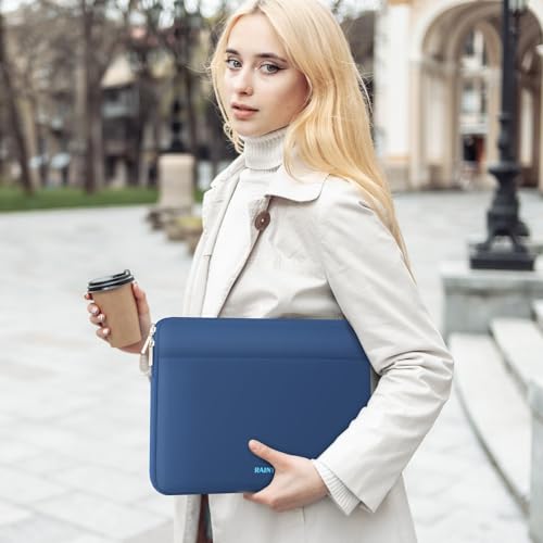RAINYEAR Laptop Sleeve Case 15.6 Inch (15.6 inch / Navy Blue)
