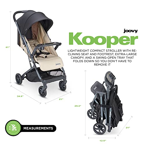 Kooper Lightweight Compact Baby Stroller (Kooper / Sand)