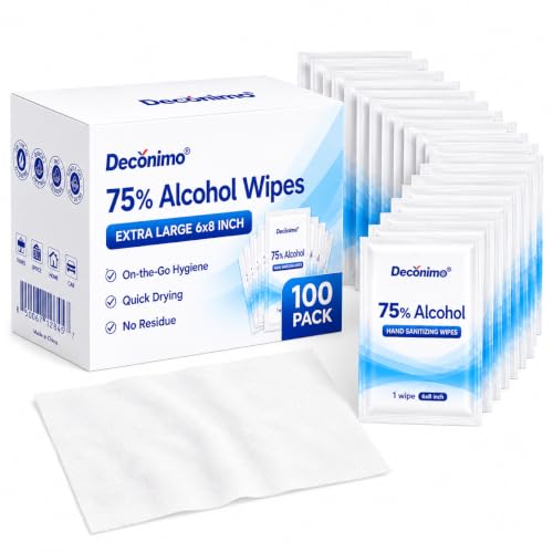 Extra Large 75% Alcohol Wipes